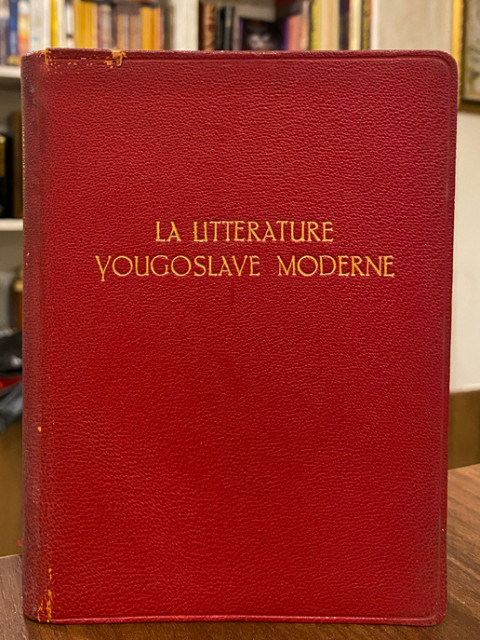 La litterature Yougoslave moderne - Miloš Savković (1936)