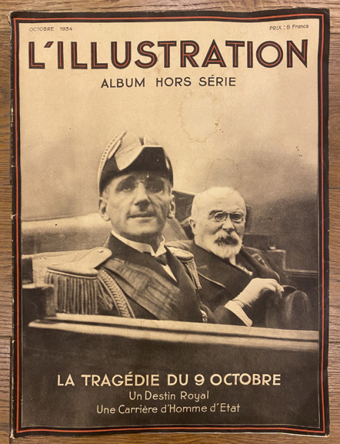 L'Illustration: La tragedie du 9 octobre 1934 (specijalni album izdat u oktobru 1934)
