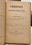 L'Herzégovine: étude géographique, historique et statistique par É. de Sainte-Marie (1875)