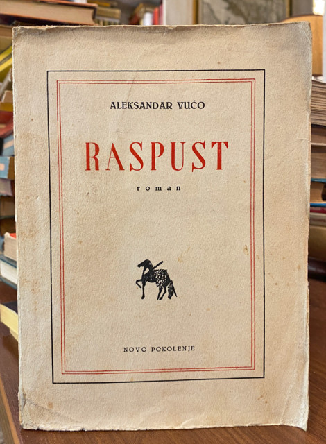 Raspust - Aleksandar Vučo 1954 (sa posvetom)