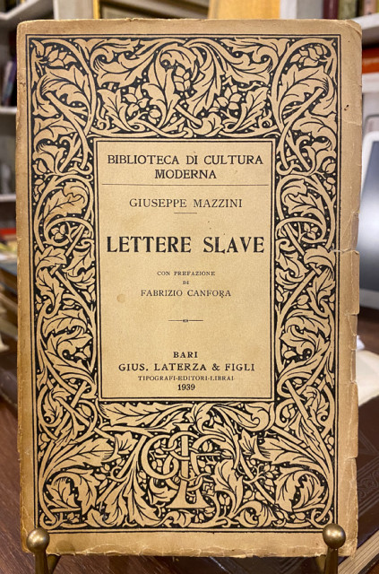 Lettere Slave - Giuseppe Mazzini (1939)