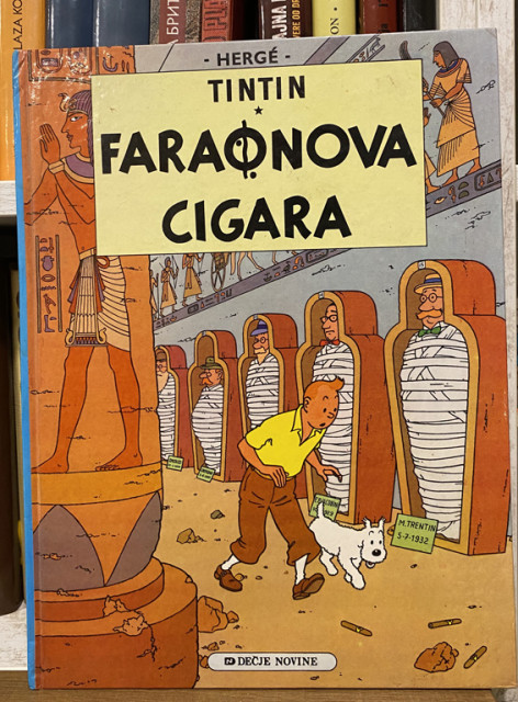 Faraonova cigara - TinTin