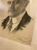 Portret Jovana Cvijića - Ilija Šobajić  (oko 1921-1924)