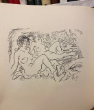 Crteži 10 -1965 : Sveska posvećena Aleksandru Deroku (posveta A. Deroka)