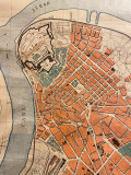 Plan grada Beograda velikog formata 64x60cm (oko 1930) Plan grada Beograda velikog formata 64x60cm (oko 1930)
