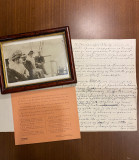 Zapisi Ljubice Cvijić o putovanju sa Jovanom Cvijićem po Bosni i Hrvatskoj 1924: Rukopis, 1 originalna fotografija i pozivnica za Sorbonu