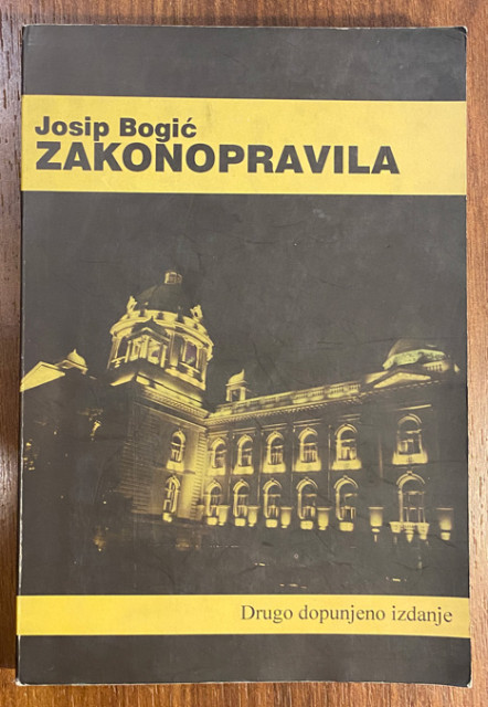Zakonopravila - Josip Bogić Zakonopravila - Josip Bogić