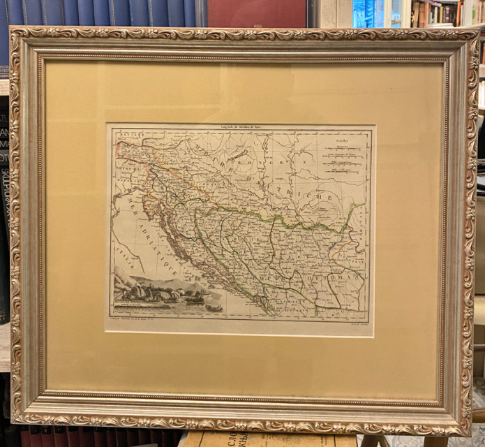 Ilirske provincije Srbija i Bosna - J. B. M. Chamouin(1812)