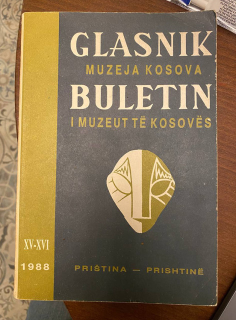 Glasnik muzeja Kosova / Buletin i muzeut te Kosoves XV-XVI 1988