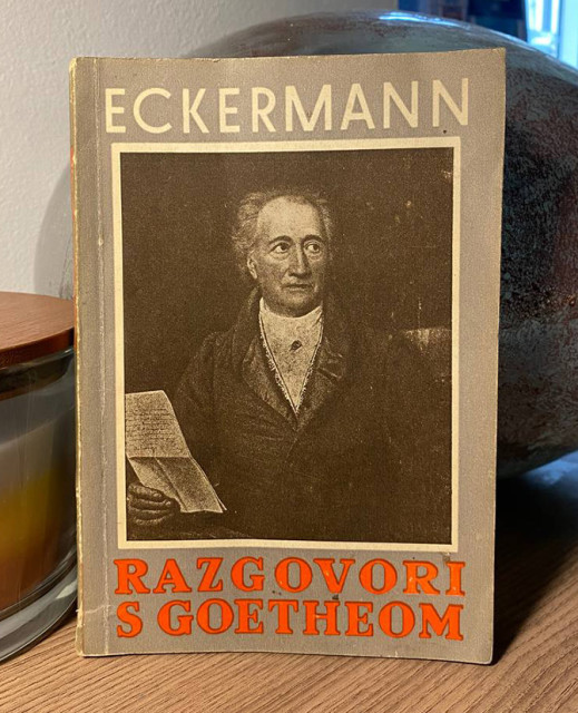 Razgovori sa Goetheom - J. P. Eckermann Razgovori sa Goetheom - J. P. Eckermann