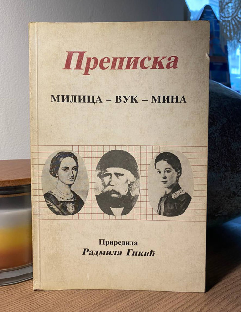 Prepiska Milica - Vuk - Mina - priredila Radmila Gikić