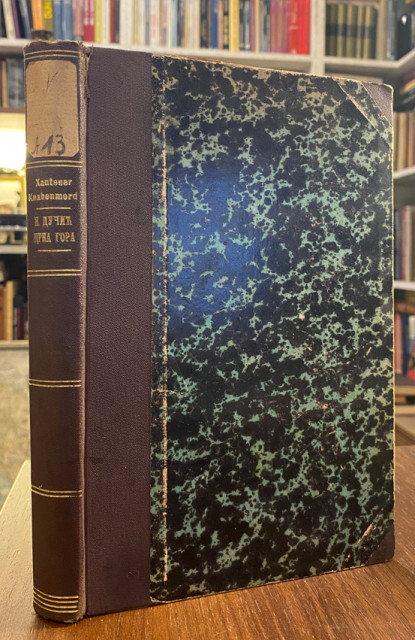 Crna Gora, bilješke arhimandrita Nićifora Dučića, sa kartom Crne Gore (1874)