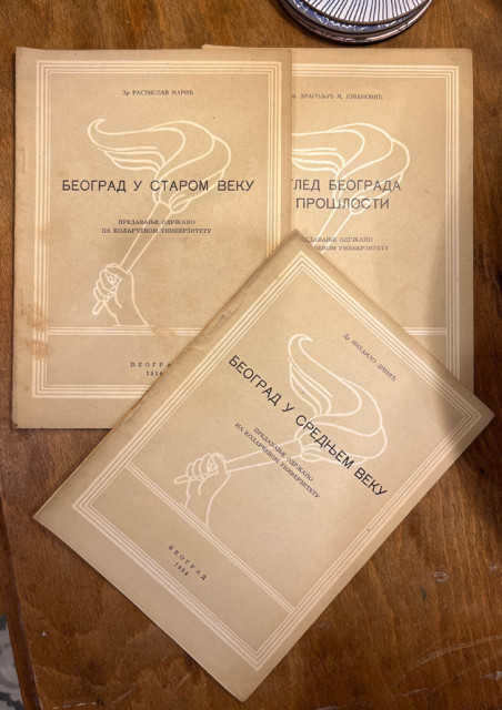 Tri knjižice predavanja o starom Beogradu