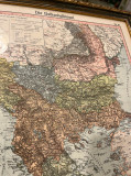 Balkansko poluostrvo 1898 : orig. uramljena mapa