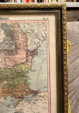 Balkansko poluostrvo 1898 : orig. uramljena mapa