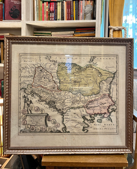 Balkan u rimsko doba : Dunavske zemlje Panonije, Dakije i Mezije sa susednim Ilirikom (oko 1730-50)