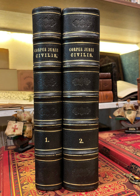 Corpus Iuris Civilis I-II (Zbornik građanskog prava) - D. Ioannis Ludovici Guilielmi Beck 1829