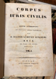 Corpus Iuris Civilis I-II (Zbornik građanskog prava) - D. Ioannis Ludovici Guilielmi Beck 1829