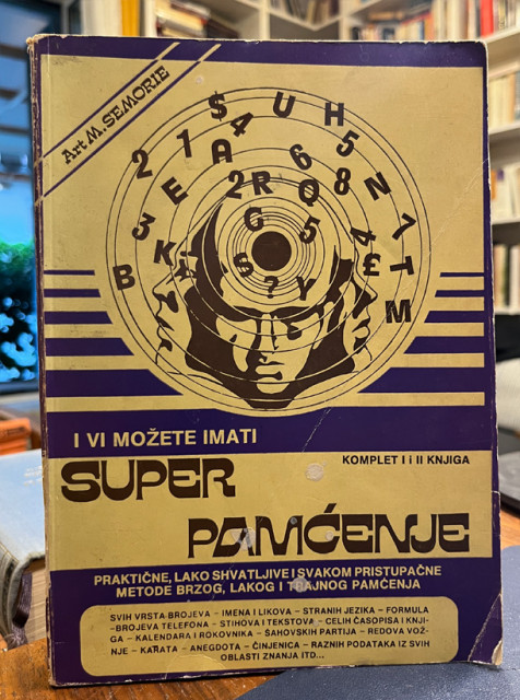 I Vi možete imati super pamćenje 1-2 u jednoj knjizi - Art M.Semorie