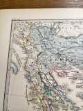 Osmansko carstvo, Balkanske zemlje, Srpska despotovina, Konstantinopolj 1391-1452 - kartograf Theodor Menke (1877)