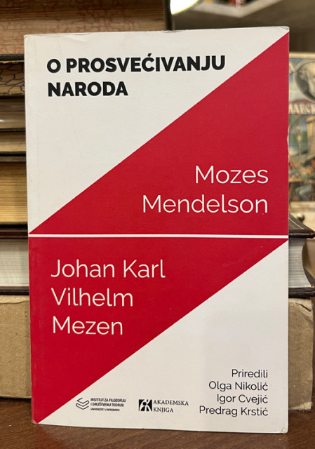 O prosvećivanju naroda - Mozes Mendelson, Johan Karl Vilhelm Mezen
