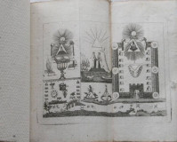 Recueil précieux de la maçonnerie adonhiramite I-II -  Louis Guillemain Saint-Victor (1790/1810)