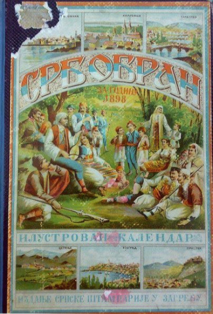 Srbobran - ilustrovani kalendar za 1898.