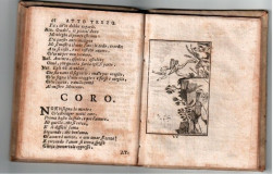 1725 TORQUATO TASSO AMINTA WITH 6 ENGRAVINGS - MINIATURE BOOK