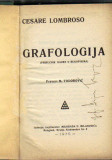 Grafologija - prirucnik nauke o rukopisima, Cesare Lombroso, 1936