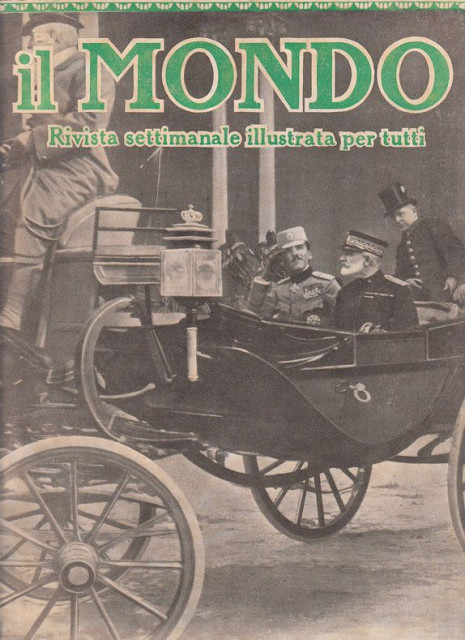 Prestolonaslednik Aleksandar u Italiji - Il Mondo 1916