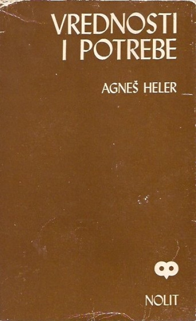 Agnes Heler - Vrednosti i potrebe