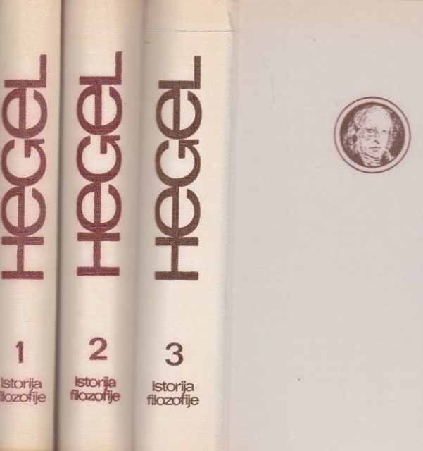 G. V. Fridrih Hegel : Istorija filozofije 1-3