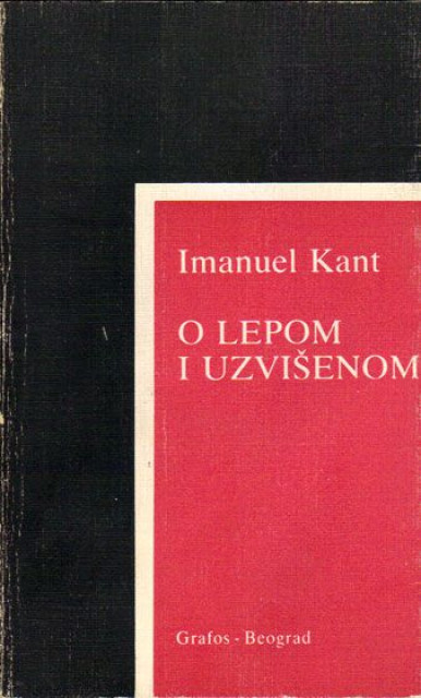 O lepom i uzvisenom - Imanuel Kant