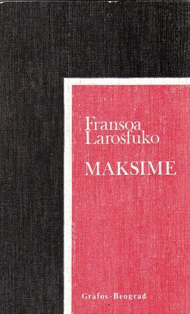 Maksime - Fransoa Larosfuko