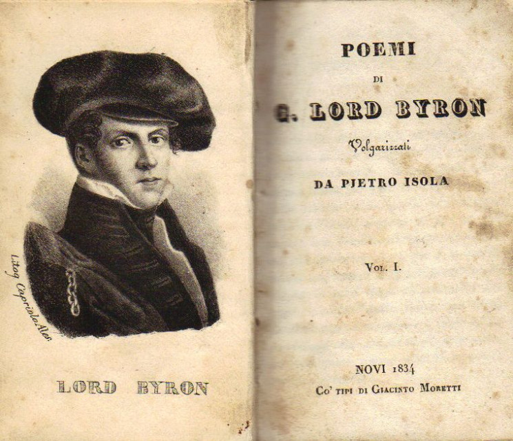 Poemi di G. Lord Byron I-II, 1834