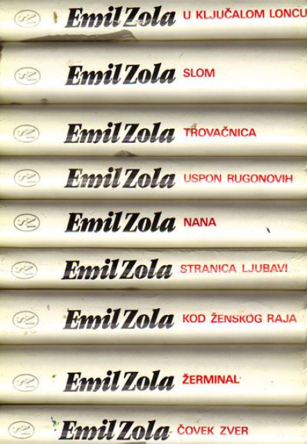 Odabrana dela Emila Zole 1-10
