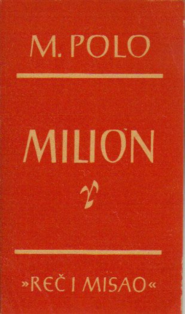 Milion - Marko Polo