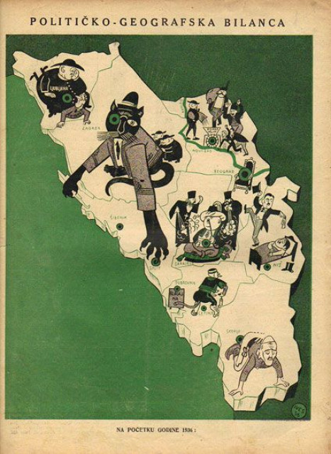 Koprive: "Politicko-geografska bilanca", br. 2, 10. januar 1936