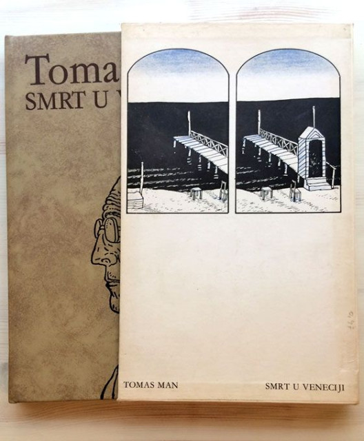 Tomas Man: Smrt u Veneciji (ilustr. Zlatko Bourek; graf. oprema Bogdan Kršić)
