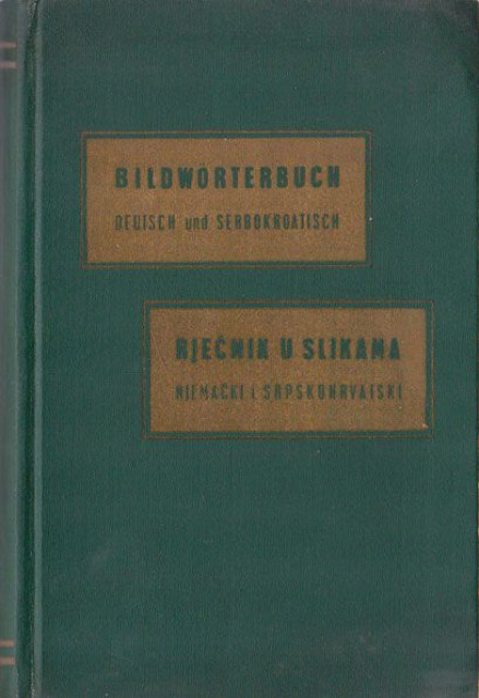 Rječnik u slikama njemački i srpskohrvatski
