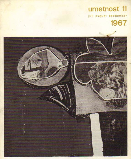 Umetnost 11, juli avgust septembar 1967. Časopis za likovne umetnosti i kritiku