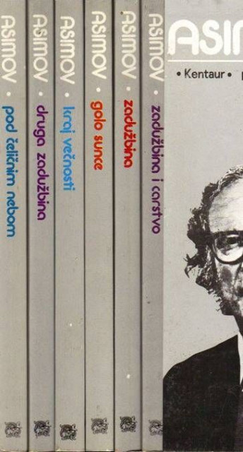 Odabrana dela Isaka Asimova u 6 knjiga