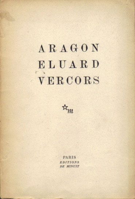 ARAGON ELUARD VERCORS 1946