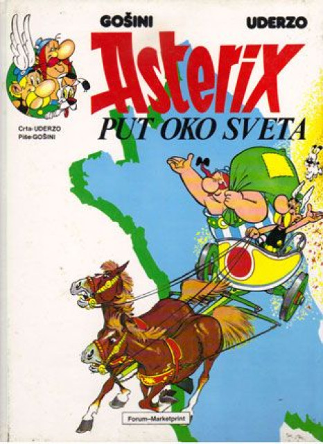 Asteriks: put oko sveta - Gošini i Uderzo
