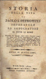 Storia della vita di Paolo I Petrowitz imperatore ed autocrate di tutte le Russie... - 1801