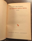 E. M. Remark: Na zapadu ništa novo (Nolit 1929)