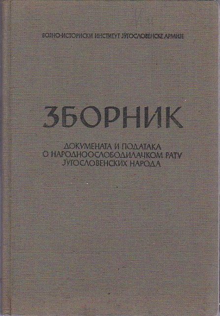Zbornik dokumenata i podataka o narodnooslobodilačkom ratu jugoslovenskih naroda. Tom III, knj. 1: Borbe u Crnoj Gori 1941