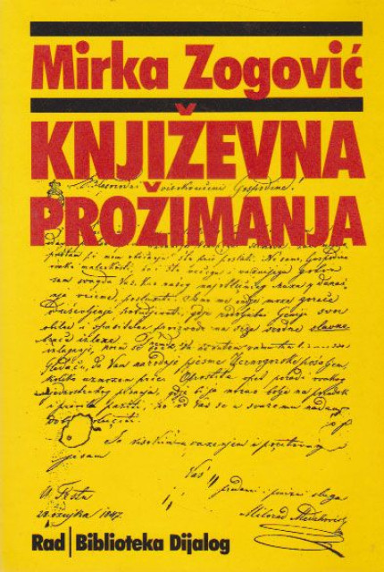 Književna prožimanja - Mirka Zogović