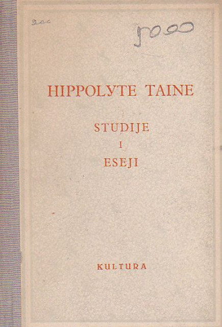 Studije i eseji - Hippolyte Taine