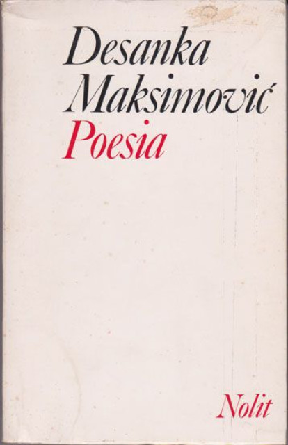 Poesia - Desanka Maksimović (esp)